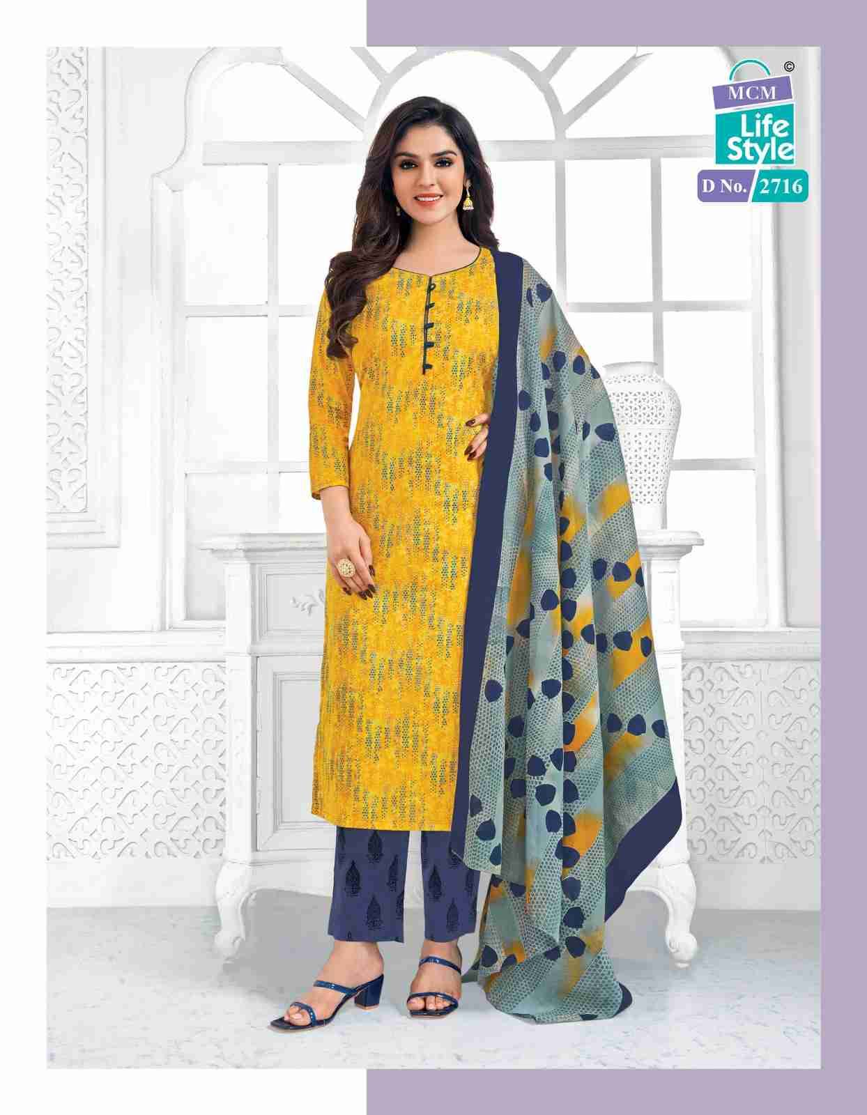 Priyalaxmi Vol-27 By Mcm Lifestyle 2700 To 2723 Series Beautiful Pakistani Suits Stylish Fancy Colorful Party Wear & Occasional Wear Heavy Cotton Dresses At Wholesale Price