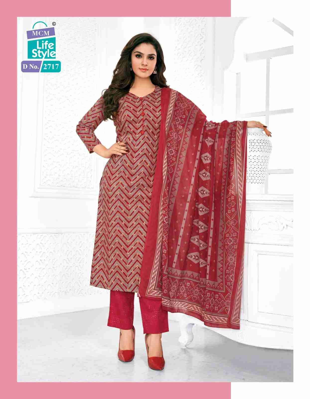 Priyalaxmi Vol-27 By Mcm Lifestyle 2700 To 2723 Series Beautiful Pakistani Suits Stylish Fancy Colorful Party Wear & Occasional Wear Heavy Cotton Dresses At Wholesale Price