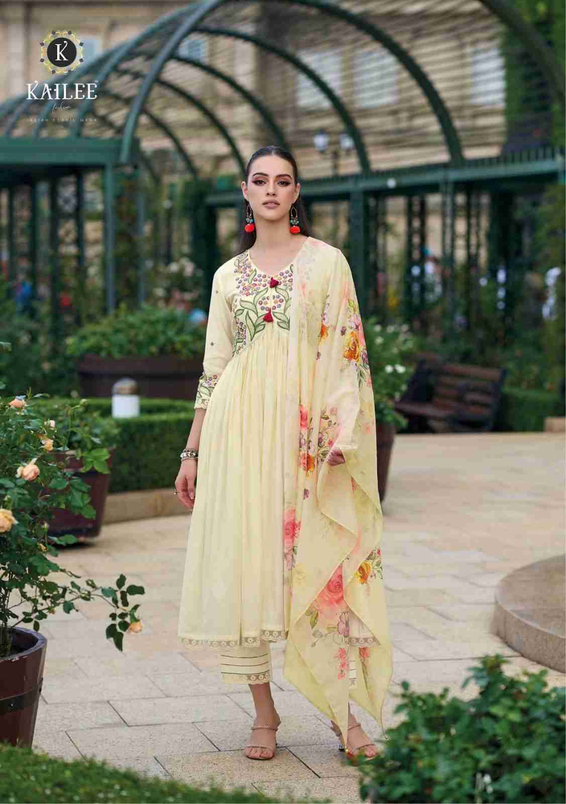 Rozani By Kailee 41251 To 41255 Series Designer Festive Suits Collection Beautiful Stylish Fancy Colorful Party Wear & Occasional Wear Pure Viscose Silk Dresses At Wholesale Price
