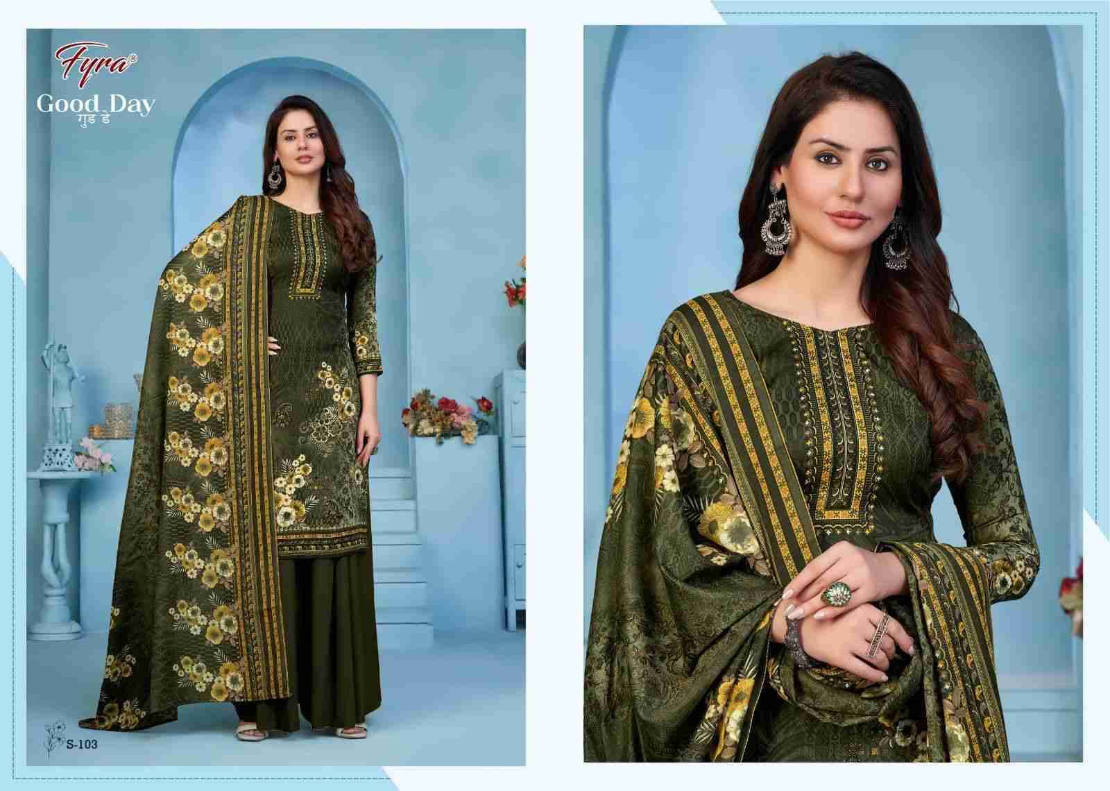 Good Day 101 Series By Fyra 101 To 110 Series Beautiful Festive Suits Stylish Fancy Colorful Party Wear & Occasional Wear Soft Cotton Dresses At Wholesale Price