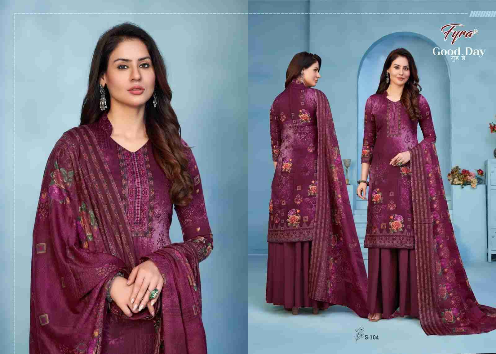Good Day 101 Series By Fyra 101 To 110 Series Beautiful Festive Suits Stylish Fancy Colorful Party Wear & Occasional Wear Soft Cotton Dresses At Wholesale Price