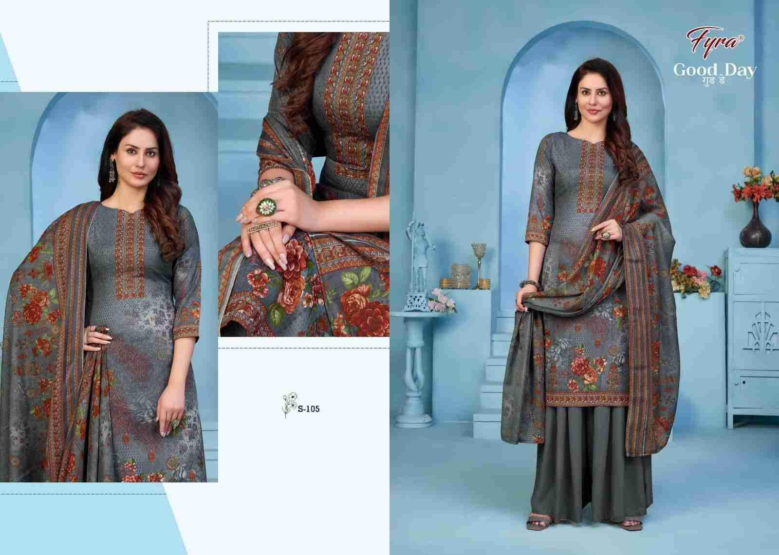 Good Day 101 Series By Fyra 101 To 110 Series Beautiful Festive Suits Stylish Fancy Colorful Party Wear & Occasional Wear Soft Cotton Dresses At Wholesale Price