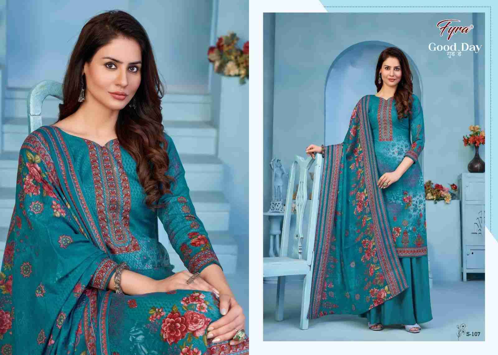 Good Day 101 Series By Fyra 101 To 110 Series Beautiful Festive Suits Stylish Fancy Colorful Party Wear & Occasional Wear Soft Cotton Dresses At Wholesale Price