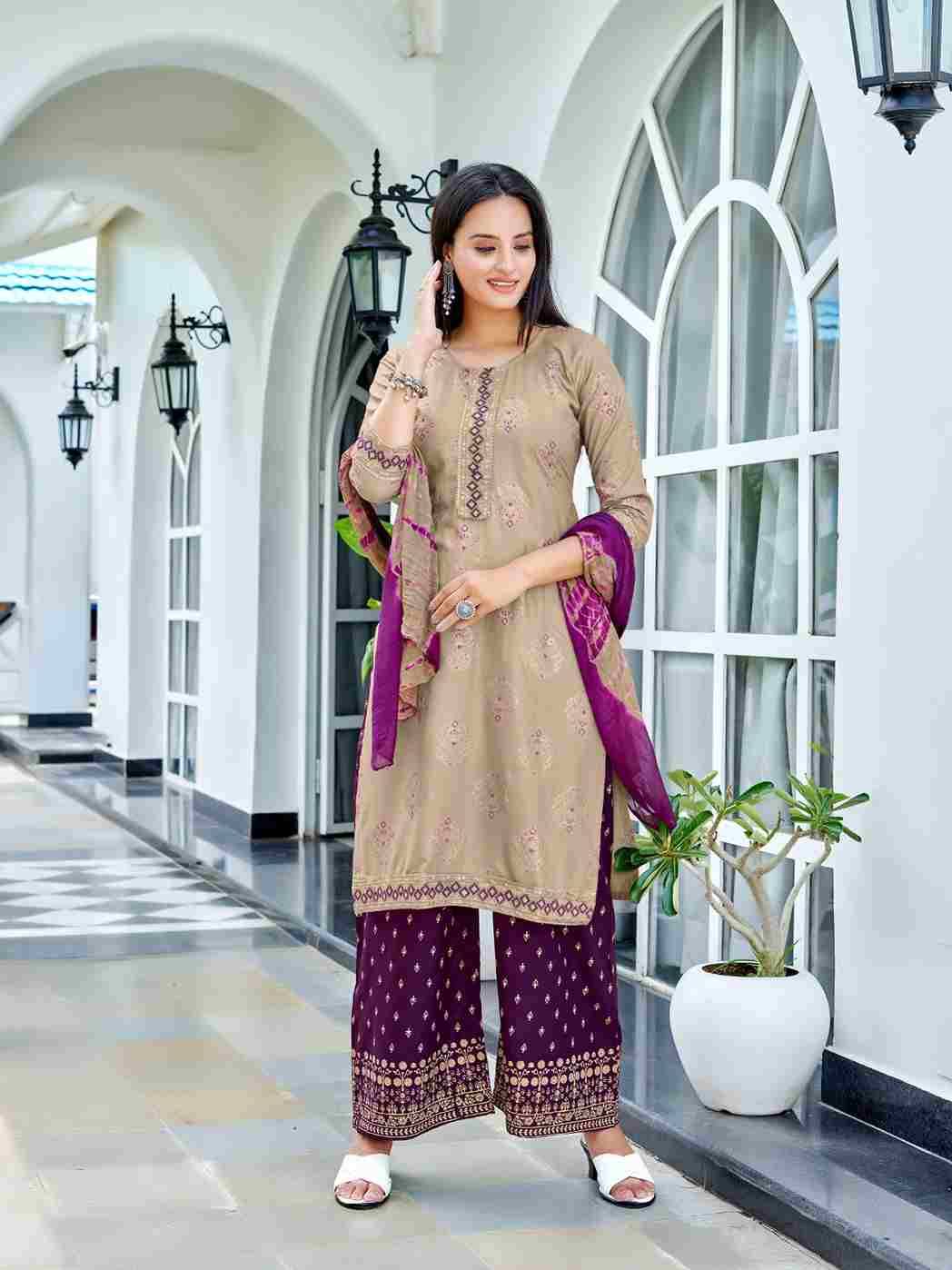 Ruchita By Kinti 01 To 06 Series Beautiful Festive Suits Colorful Stylish Fancy Casual Wear & Ethnic Wear Heavy Rayon Dresses At Wholesale Price