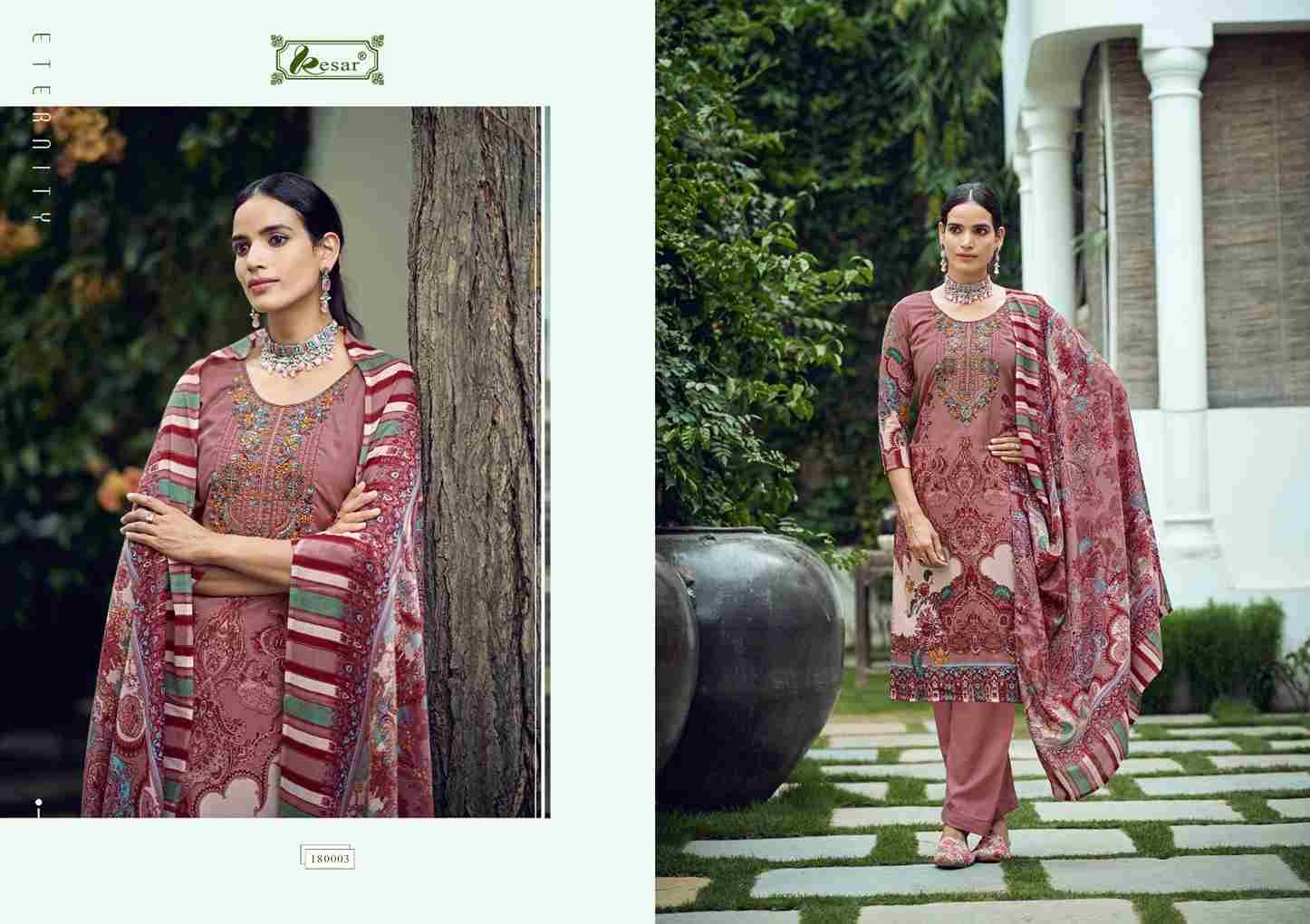 Selena By Kesar 180001 To 180006 Series Beautiful Festive Suits Stylish Fancy Colorful Party Wear & Occasional Wear Pure Lawn Cotton Dresses At Wholesale Price