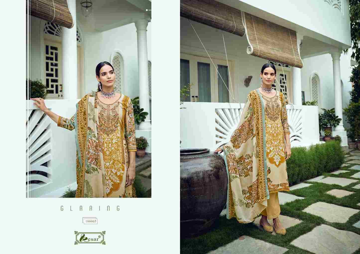 Selena By Kesar 180001 To 180006 Series Beautiful Festive Suits Stylish Fancy Colorful Party Wear & Occasional Wear Pure Lawn Cotton Dresses At Wholesale Price