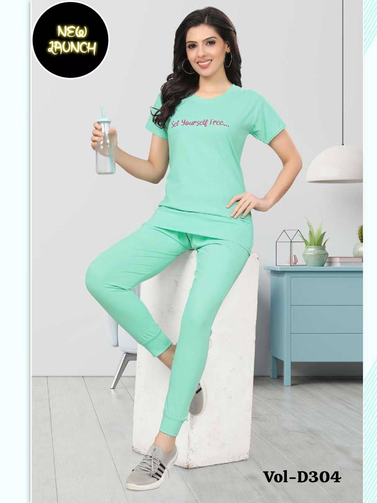 Summer Special Vol-304 By Fashion Talk 304-A To 304-F Series Beautiful Stylish Fancy Colorful Casual Wear & Ethnic Wear Hosiery Cotton Night Suits At Wholesale Price