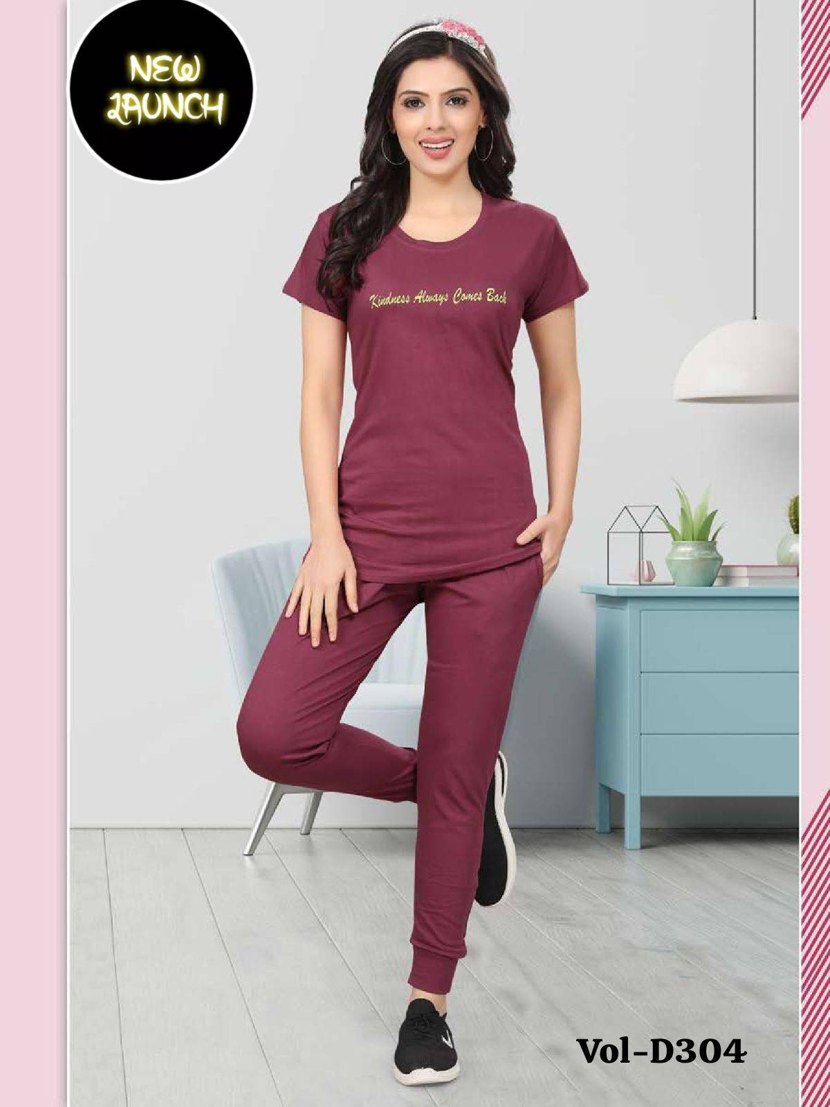 Summer Special Vol-304 By Fashion Talk 304-A To 304-F Series Beautiful Stylish Fancy Colorful Casual Wear & Ethnic Wear Hosiery Cotton Night Suits At Wholesale Price