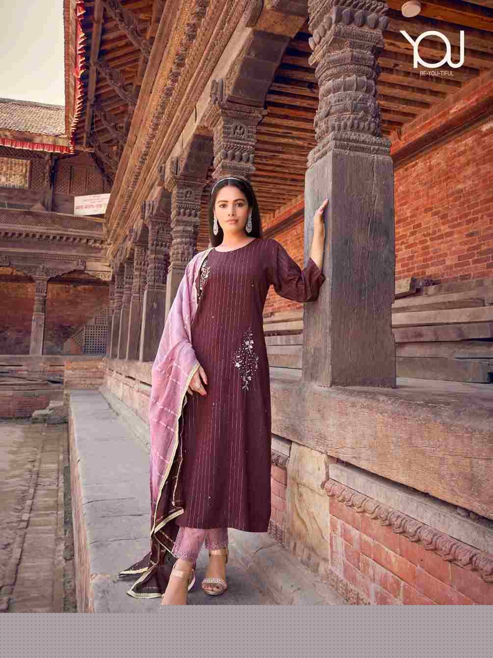 Paradise Vol-9 By You 1201 To 1206 Series Beautiful Festive Suits Colorful Stylish Fancy Casual Wear & Ethnic Wear Pure Viscose Dresses At Wholesale Price