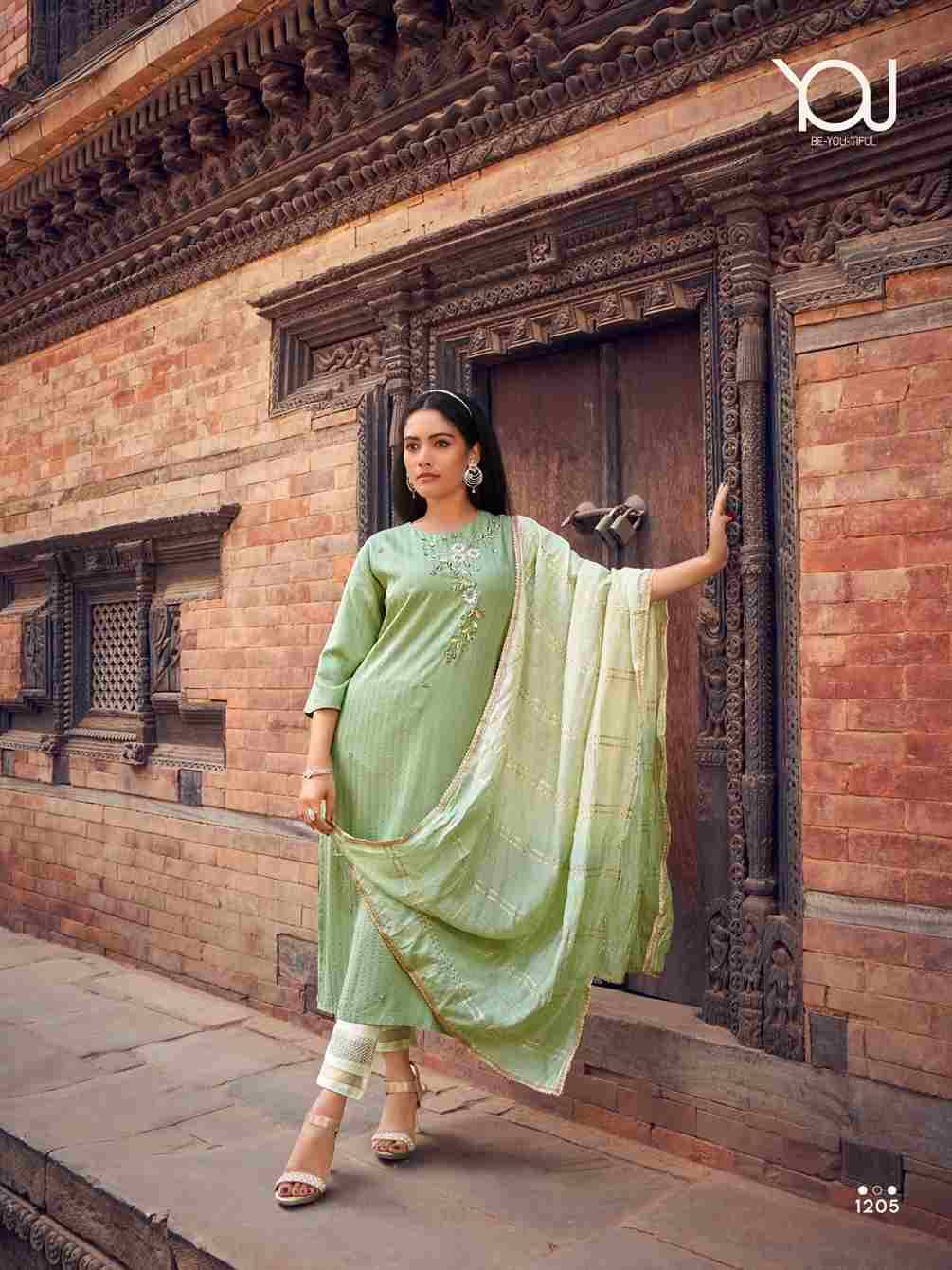 Paradise Vol-9 By You 1201 To 1206 Series Beautiful Festive Suits Colorful Stylish Fancy Casual Wear & Ethnic Wear Pure Viscose Dresses At Wholesale Price