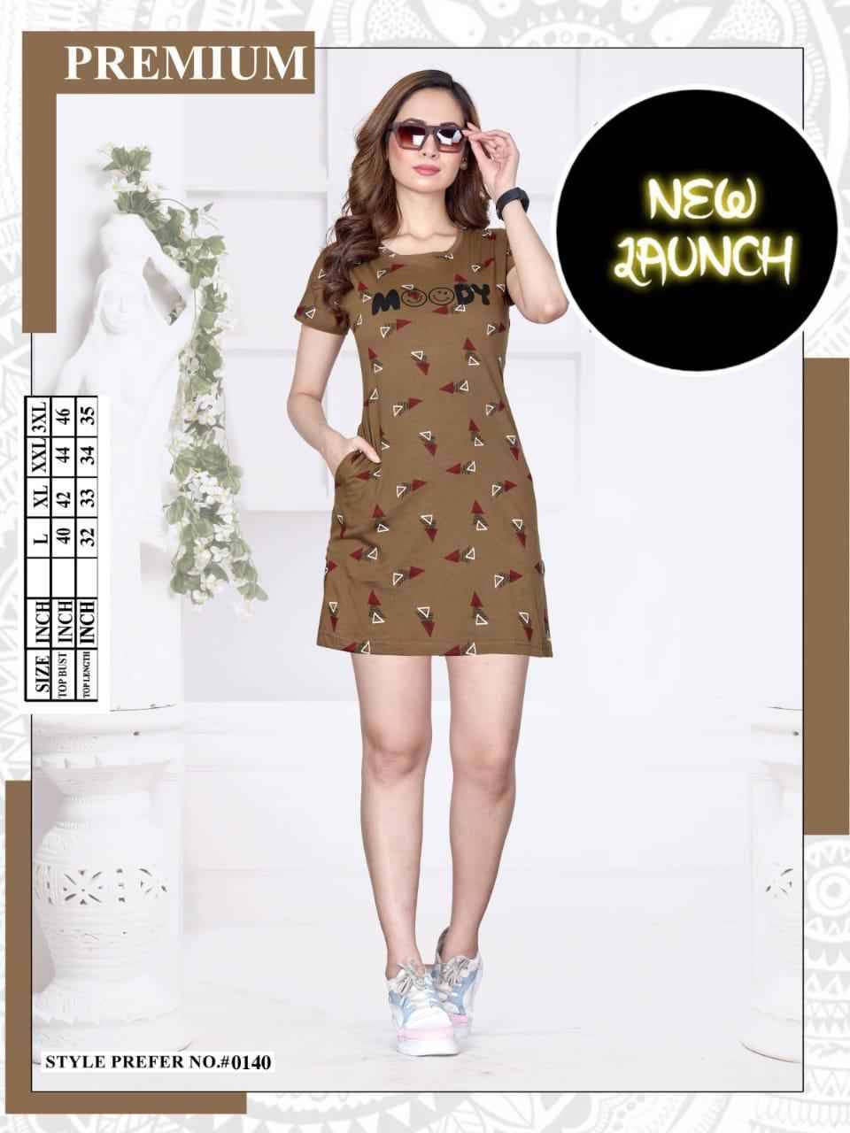 Summer Special Vol-140 By Fashion Talk 140-A To 140-F Series Beautiful Stylish Fancy Colorful Casual Wear & Ethnic Wear Hosiery Cotton Night Suits At Wholesale Price