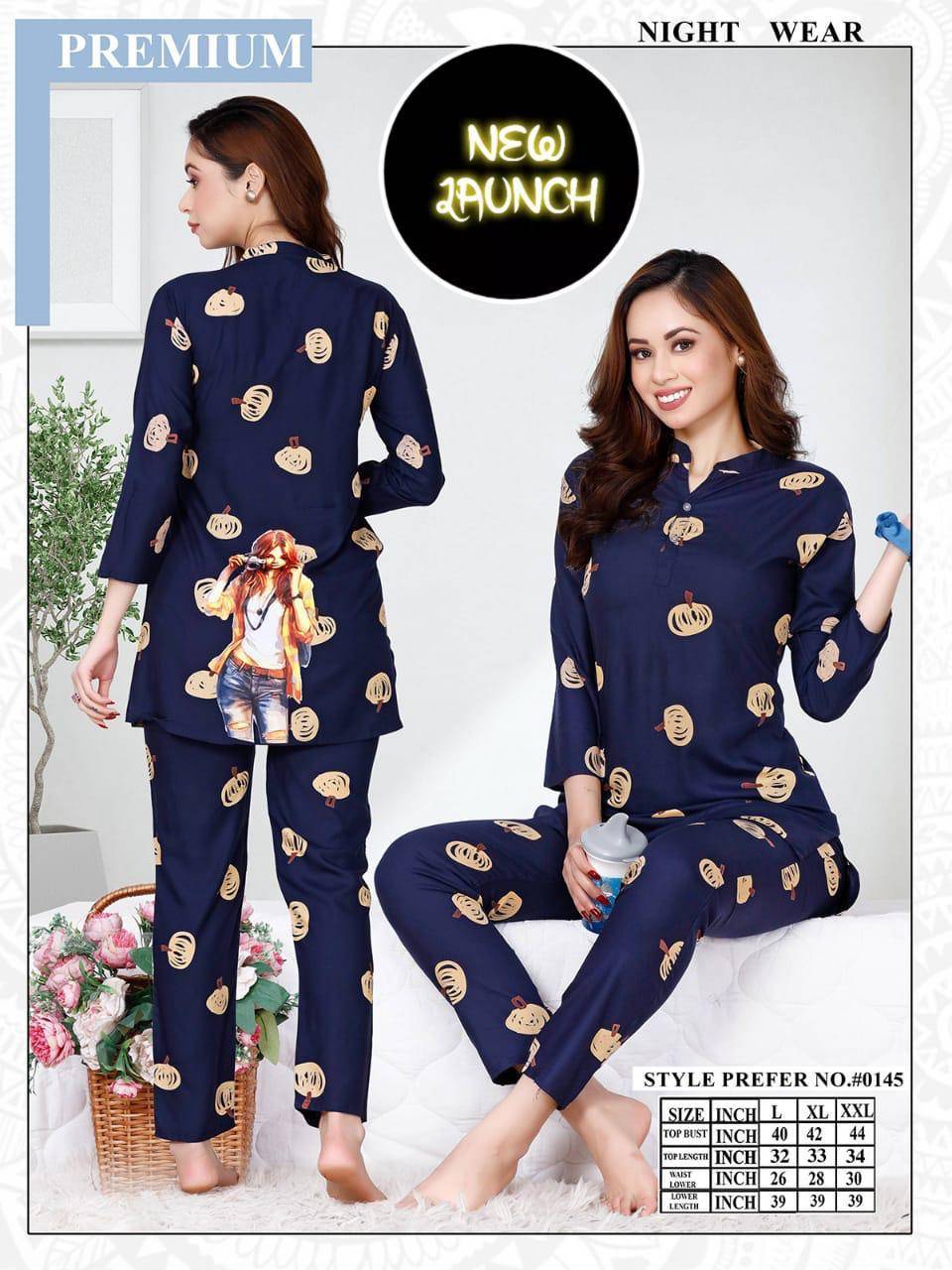 Summer Special Vol-145 By Fashion Talk 145-A To 145-F Series Beautiful Stylish Fancy Colorful Casual Wear & Ethnic Wear Hosiery Cotton Night Suits At Wholesale Price