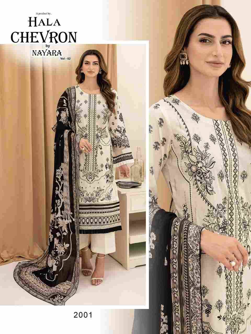 Chevron Vol-2 By Hala 2001 To 2006 Series Beautiful Festive Suits Colorful Stylish Fancy Casual Wear & Ethnic Wear Pure Cotton Print Dresses At Wholesale Price