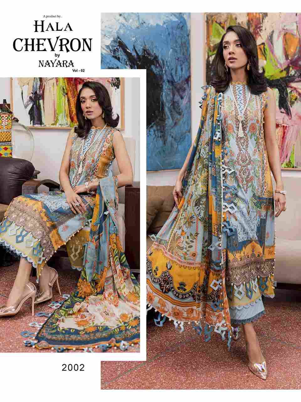 Chevron Vol-2 By Hala 2001 To 2006 Series Beautiful Festive Suits Colorful Stylish Fancy Casual Wear & Ethnic Wear Pure Cotton Print Dresses At Wholesale Price