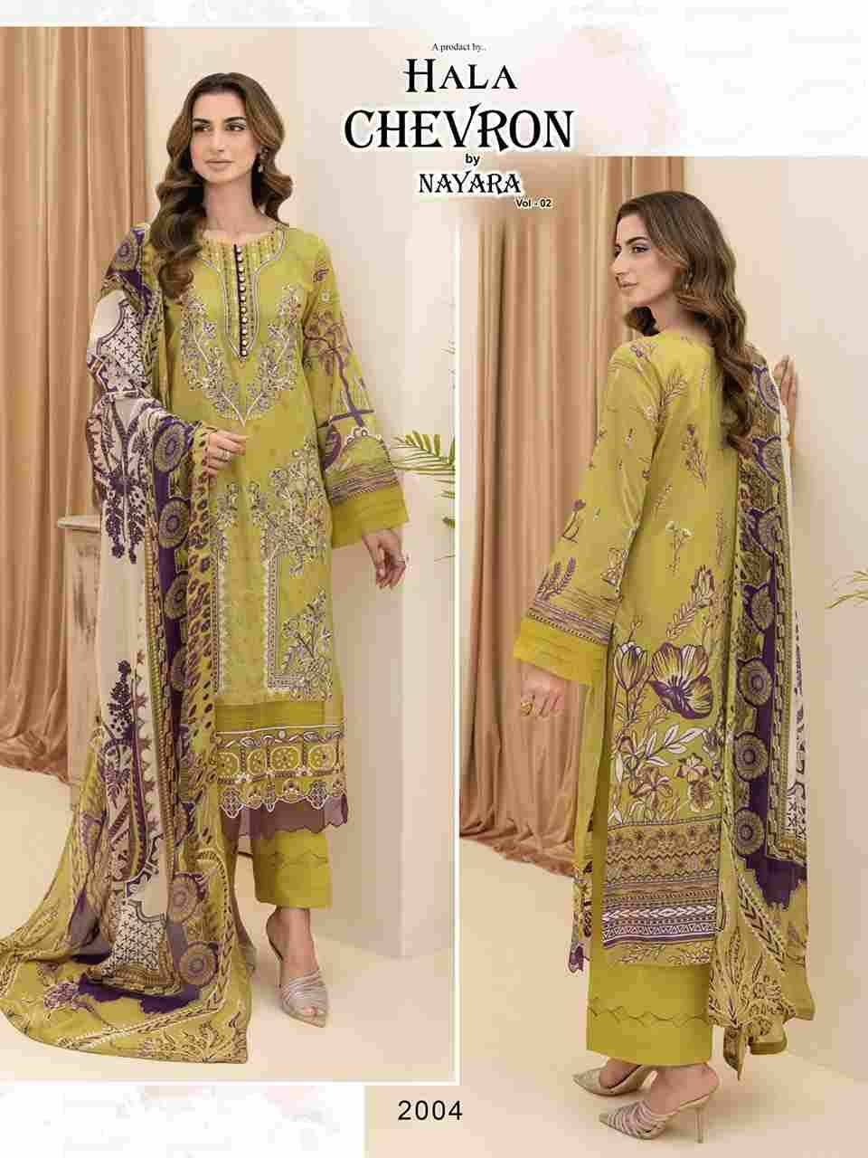 Chevron Vol-2 By Hala 2001 To 2006 Series Beautiful Festive Suits Colorful Stylish Fancy Casual Wear & Ethnic Wear Pure Cotton Print Dresses At Wholesale Price