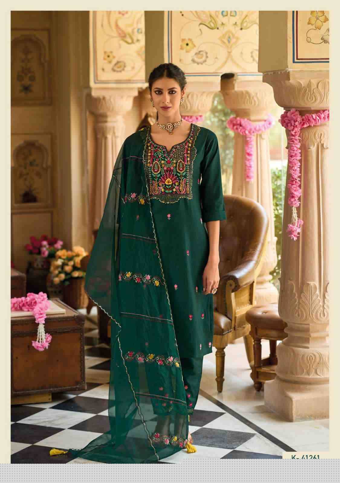 Kantha Vol-2 By Kailee 41261 To 41266 Series Beautiful Stylish Festive Suits Fancy Colorful Casual Wear & Ethnic Wear & Ready To Wear Pure Viscose Silk Dresses At Wholesale Price