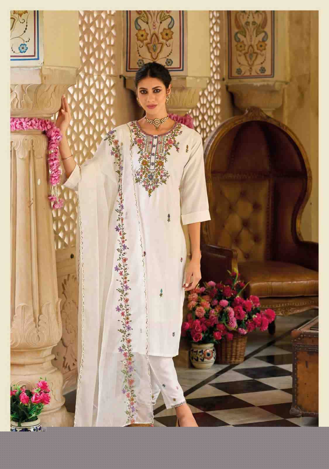 Kantha Vol-2 By Kailee 41261 To 41266 Series Beautiful Stylish Festive Suits Fancy Colorful Casual Wear & Ethnic Wear & Ready To Wear Pure Viscose Silk Dresses At Wholesale Price