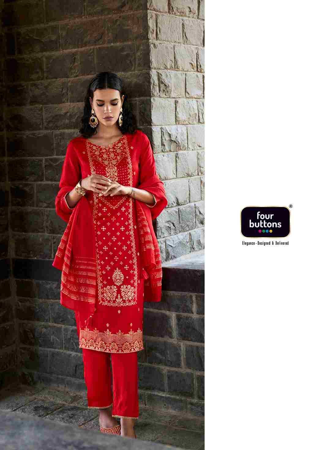 Royalty Vol-5 By Four Buttons 3291 To 3296 Series Beautiful Stylish Festive Suits Fancy Colorful Casual Wear & Ethnic Wear & Ready To Wear Pure Dola Silk Dresses At Wholesale Price