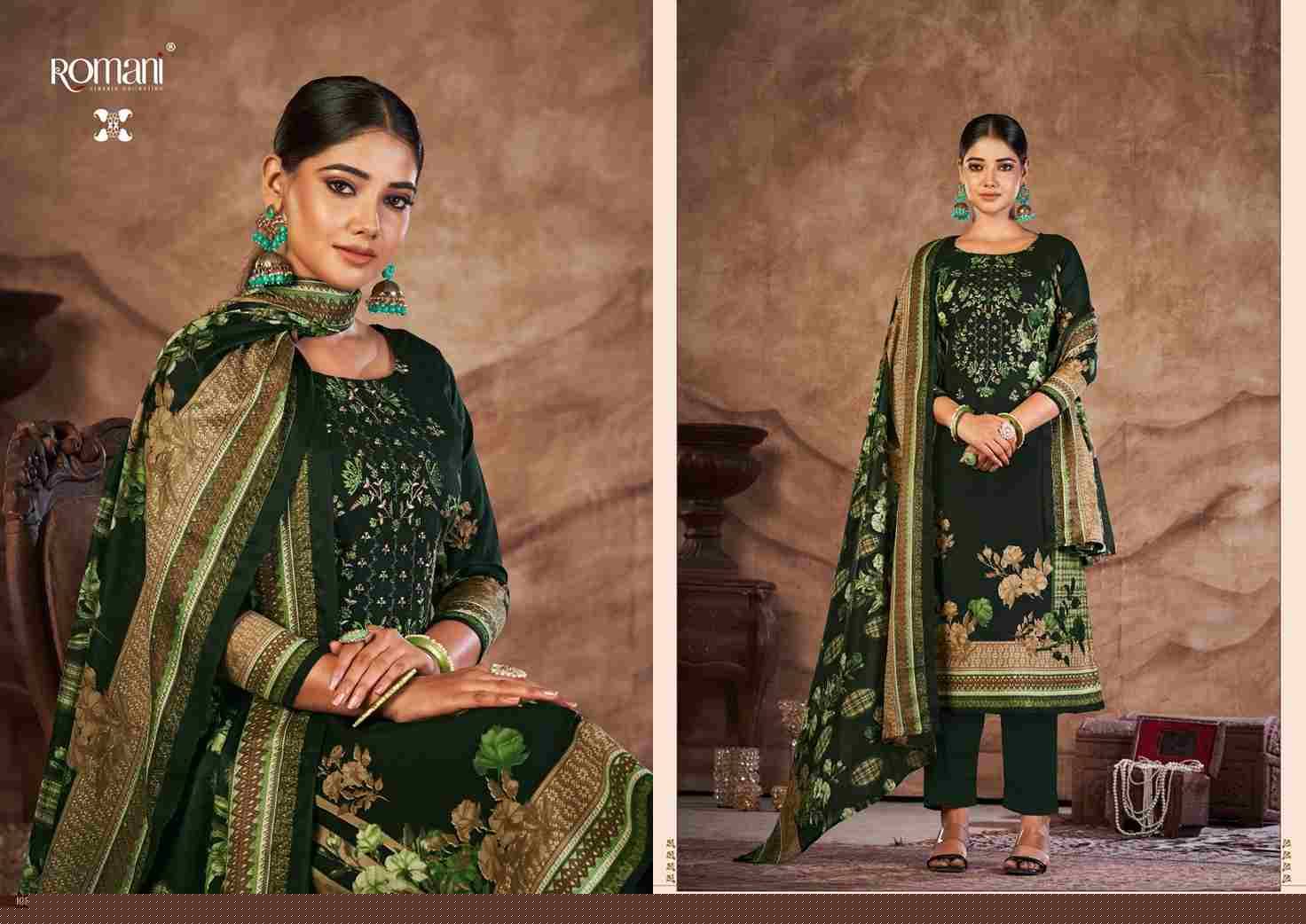 Mareena Vol-16 By Romani 1081-001 To 1081-010 Series Beautiful Festive Suits Colorful Stylish Fancy Casual Wear & Ethnic Wear Pure Cotton Print With Work Dresses At Wholesale Price