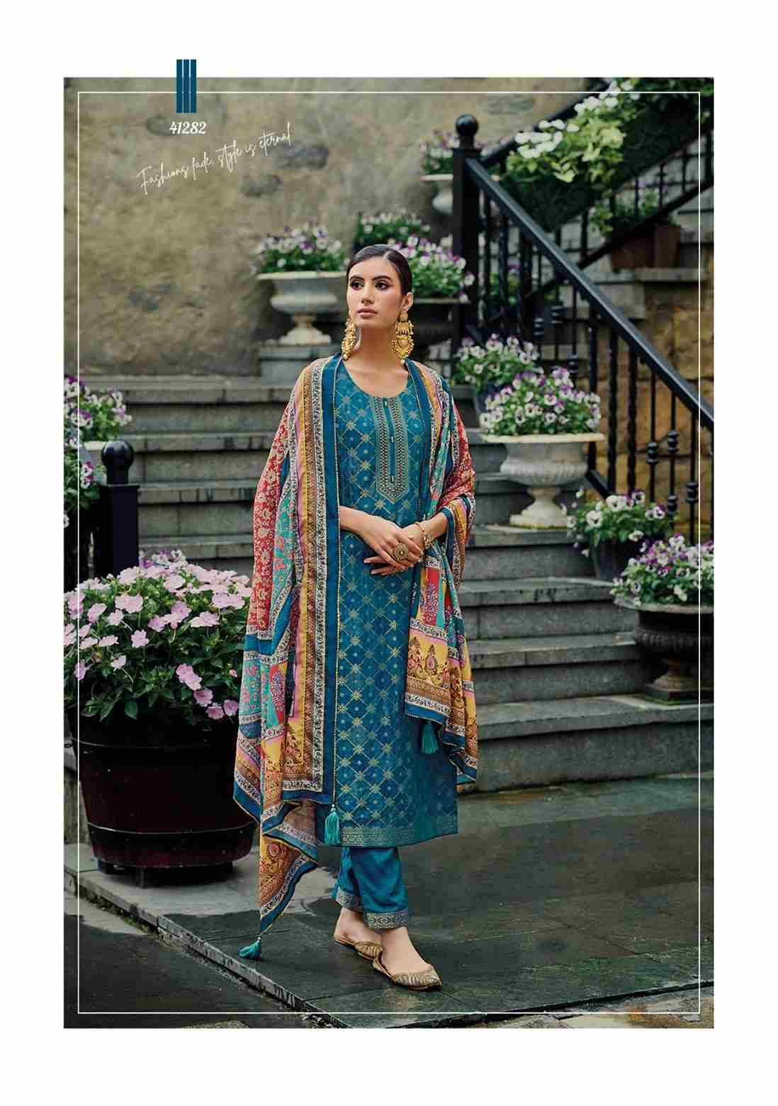 Pearl By Kailee 41281 To 41286 Series Beautiful Festive Suits Colorful Stylish Fancy Casual Wear & Ethnic Wear Pure Viscose Silk Dresses At Wholesale Price
