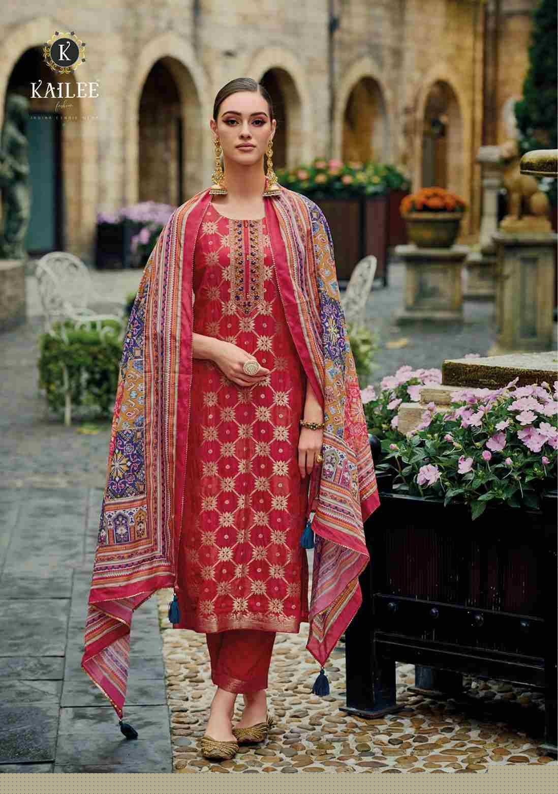 Pearl By Kailee 41281 To 41286 Series Beautiful Festive Suits Colorful Stylish Fancy Casual Wear & Ethnic Wear Pure Viscose Silk Dresses At Wholesale Price