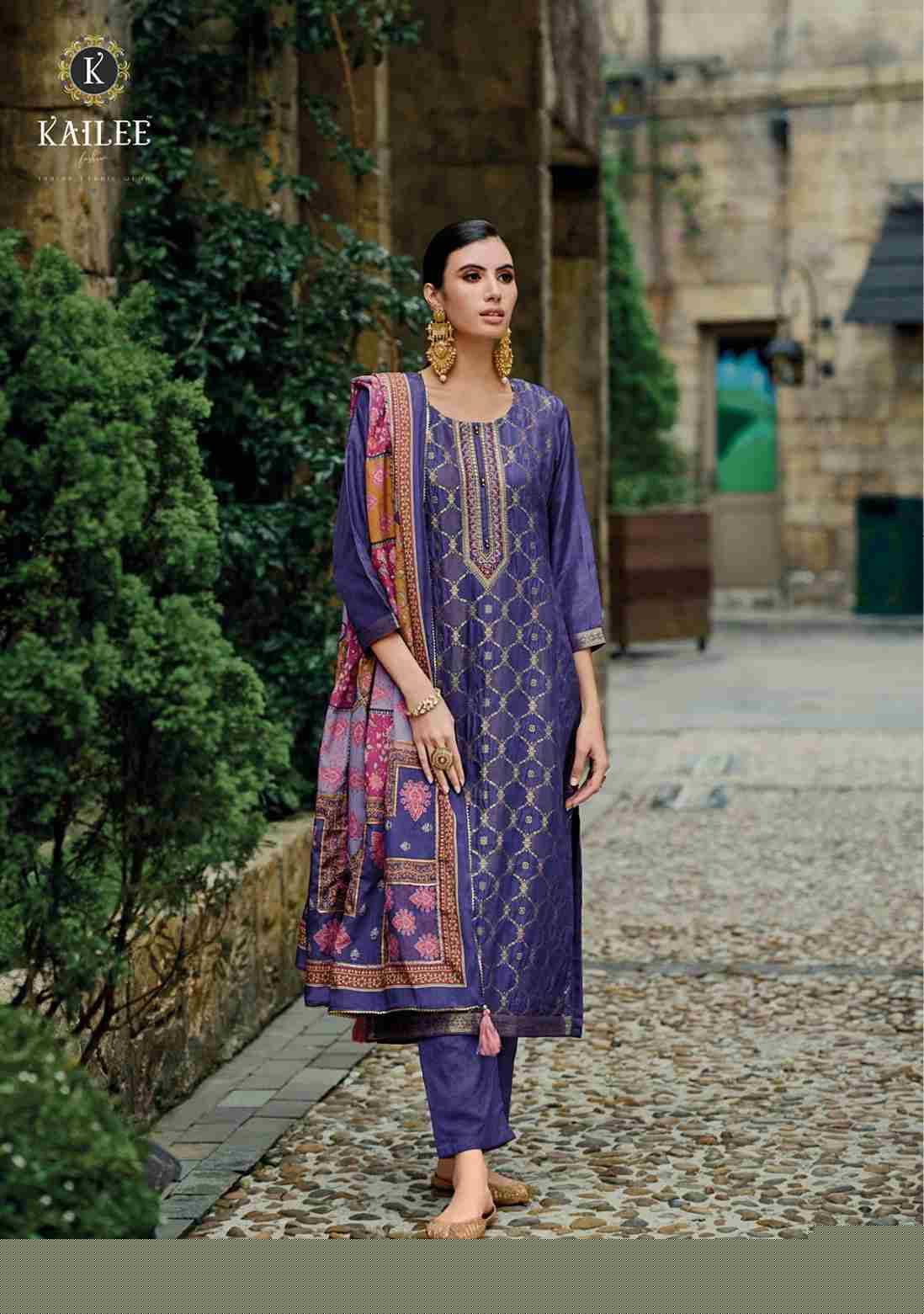 Pearl By Kailee 41281 To 41286 Series Beautiful Festive Suits Colorful Stylish Fancy Casual Wear & Ethnic Wear Pure Viscose Silk Dresses At Wholesale Price
