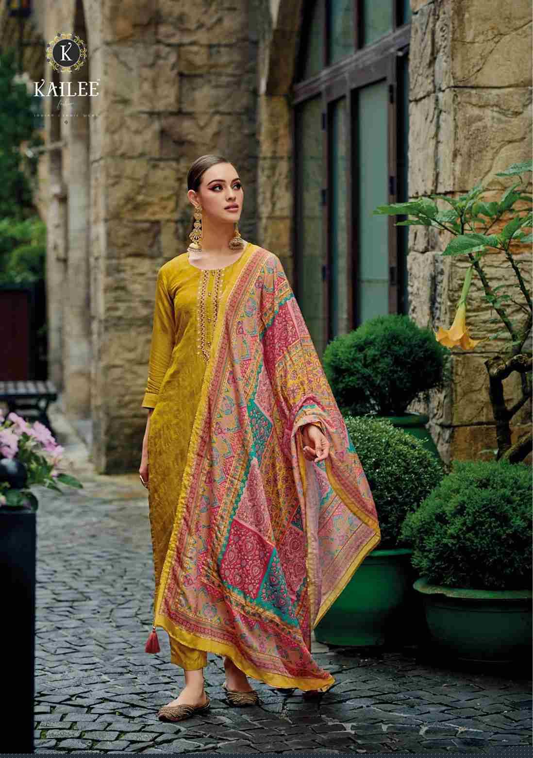 Pearl By Kailee 41281 To 41286 Series Beautiful Festive Suits Colorful Stylish Fancy Casual Wear & Ethnic Wear Pure Viscose Silk Dresses At Wholesale Price