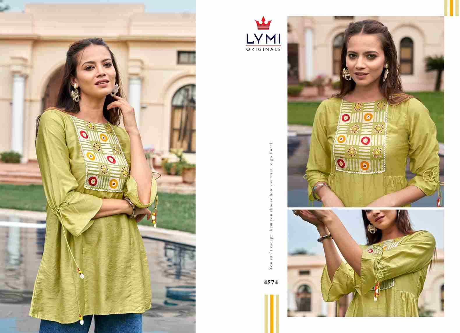 Fusion By Lymi Originals 4571 To 4575 Series Designer Stylish Fancy Colorful Beautiful Party Wear & Ethnic Wear Collection Viscose Print Tops At Wholesale Price