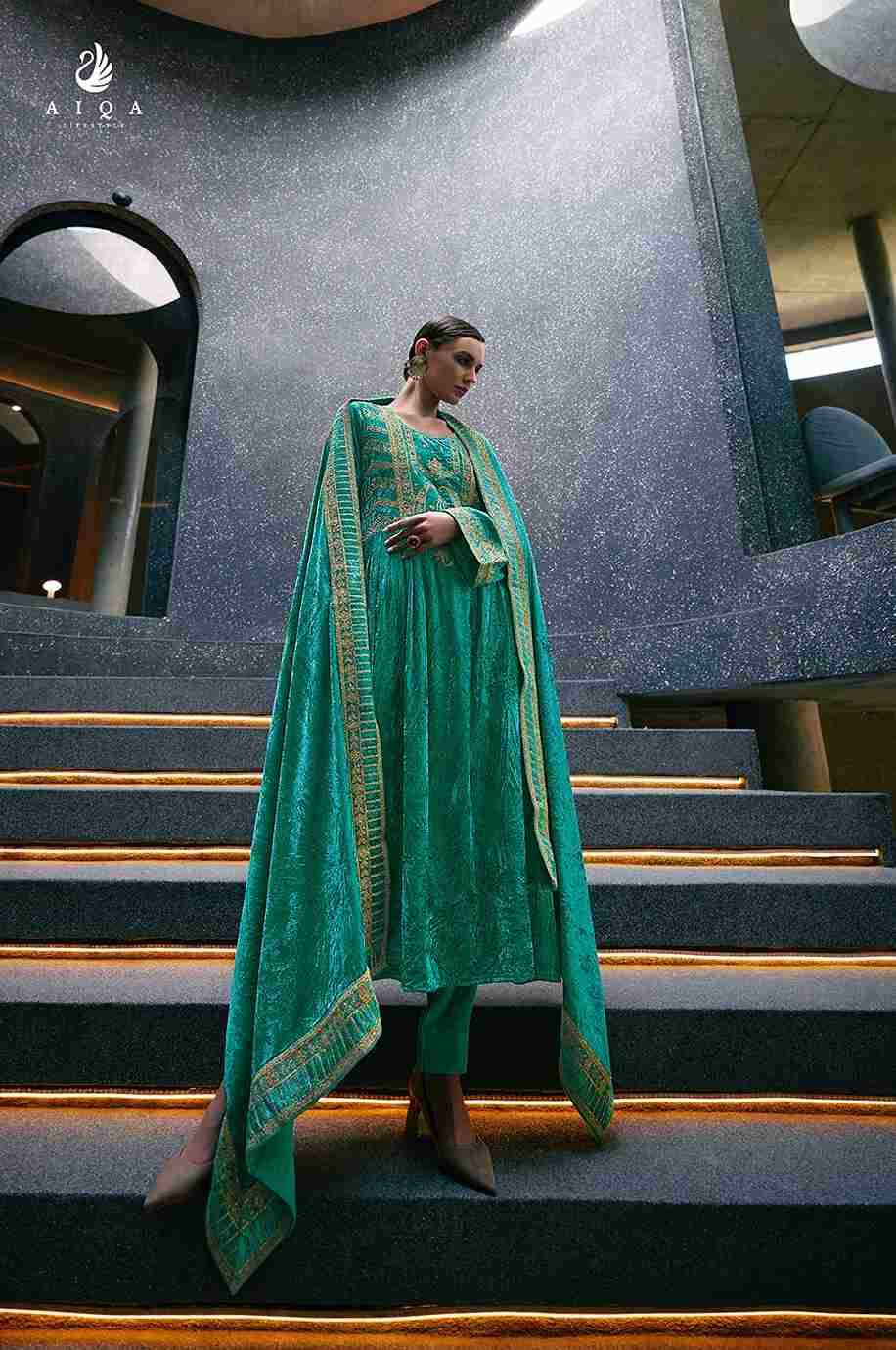 Edinburgh By Aiqa 8601 To 8608 Series Beautiful Stylish Festive Suits Fancy Colorful Casual Wear & Ethnic Wear & Ready To Wear Pure Velvet With Work Dresses At Wholesale Price