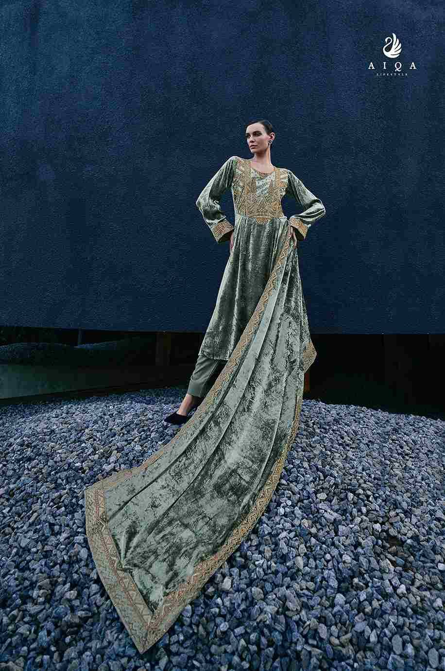 Edinburgh By Aiqa 8601 To 8608 Series Beautiful Stylish Festive Suits Fancy Colorful Casual Wear & Ethnic Wear & Ready To Wear Pure Velvet With Work Dresses At Wholesale Price
