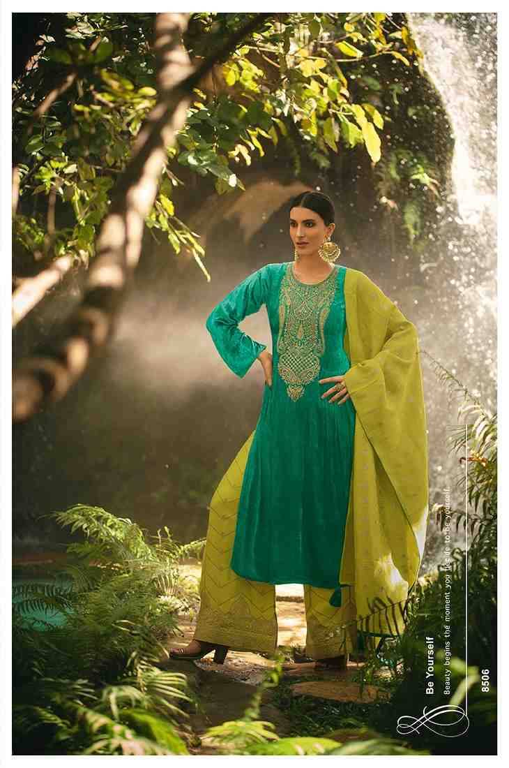 Hasrat By Aiqa 8501 To 8507 Series Beautiful Stylish Festive Suits Fancy Colorful Casual Wear & Ethnic Wear & Ready To Wear Pure Velvet With Work Dresses At Wholesale Price