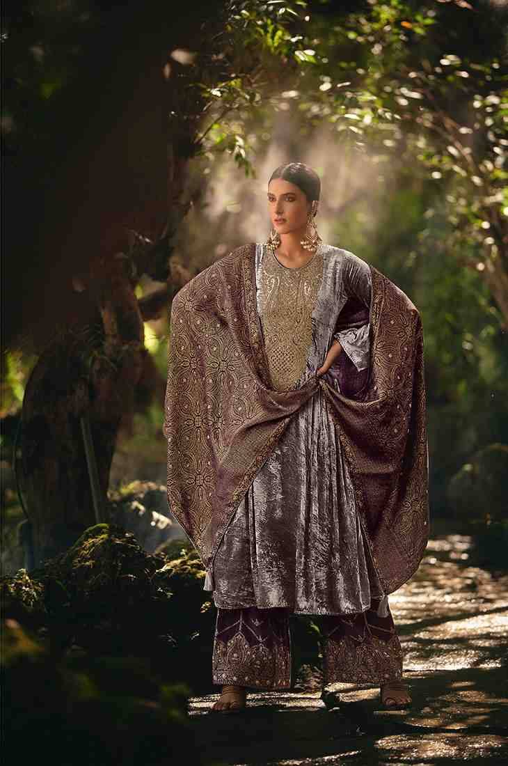 Hasrat By Aiqa 8501 To 8507 Series Beautiful Stylish Festive Suits Fancy Colorful Casual Wear & Ethnic Wear & Ready To Wear Pure Velvet With Work Dresses At Wholesale Price