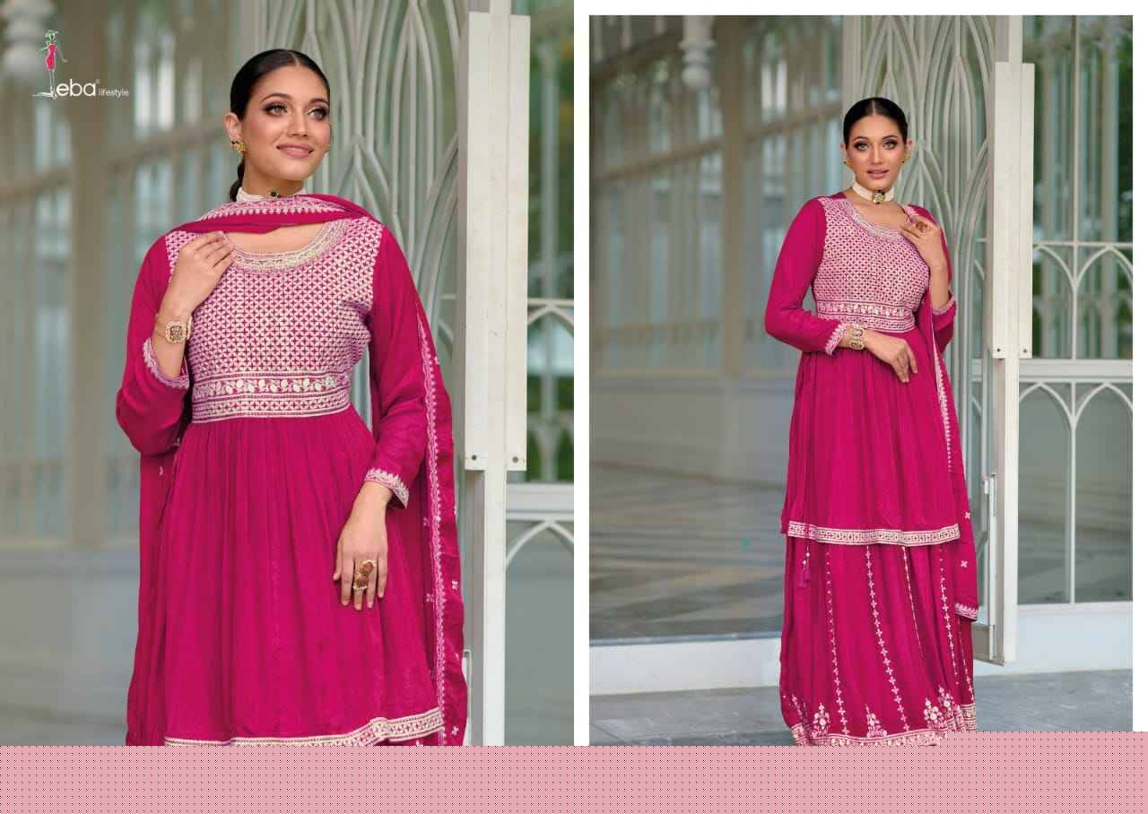 Vedika By Eba Lifestyle 1612 To 1613 Series Beautiful Festive Suits Stylish Fancy Colorful Party Wear & Occasional Wear Premium Silk Embroidered Dresses At Wholesale Price