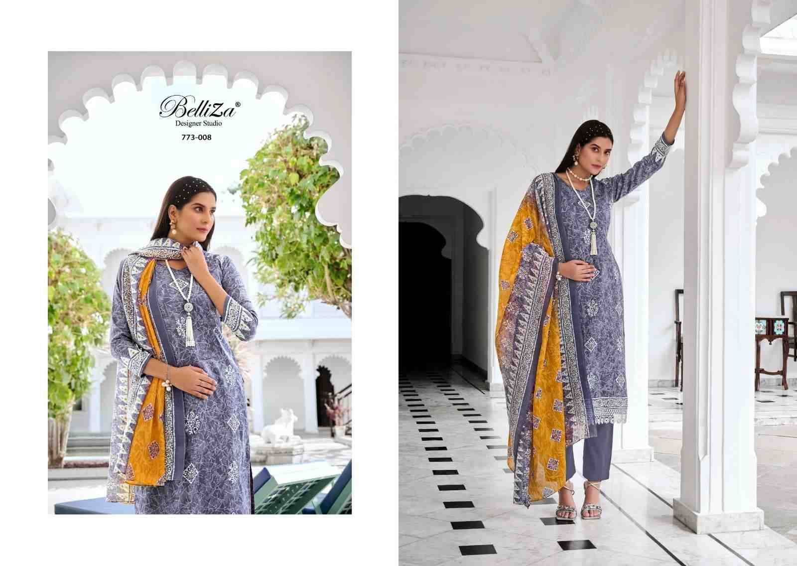 Siyahi By Belliza 773-001 To 773-010 Series Beautiful Stylish Festive Suits Fancy Colorful Casual Wear & Ethnic Wear & Ready To Wear Pure Jam Cotton Dresses At Wholesale Price