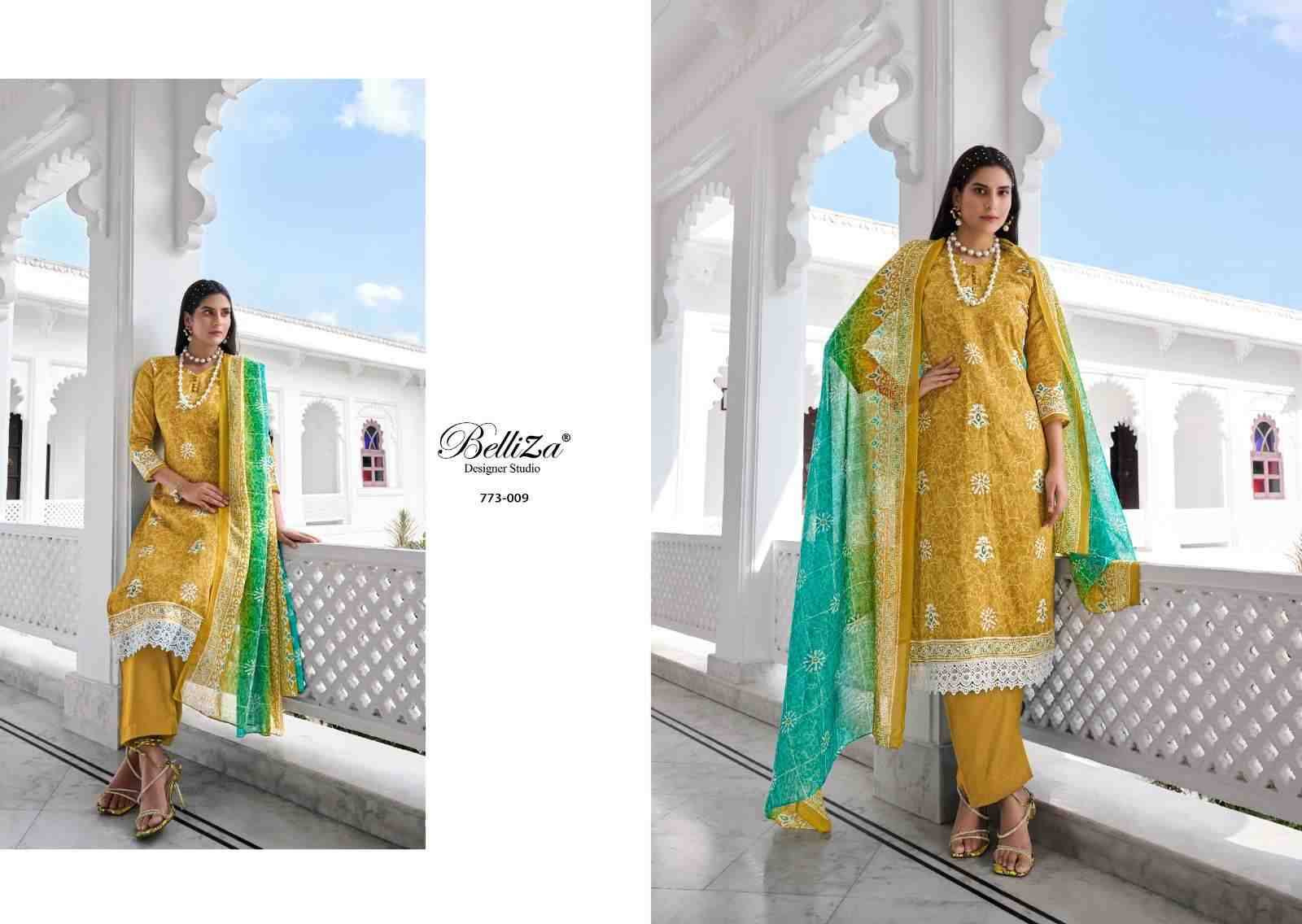 Siyahi By Belliza 773-001 To 773-010 Series Beautiful Stylish Festive Suits Fancy Colorful Casual Wear & Ethnic Wear & Ready To Wear Pure Jam Cotton Dresses At Wholesale Price
