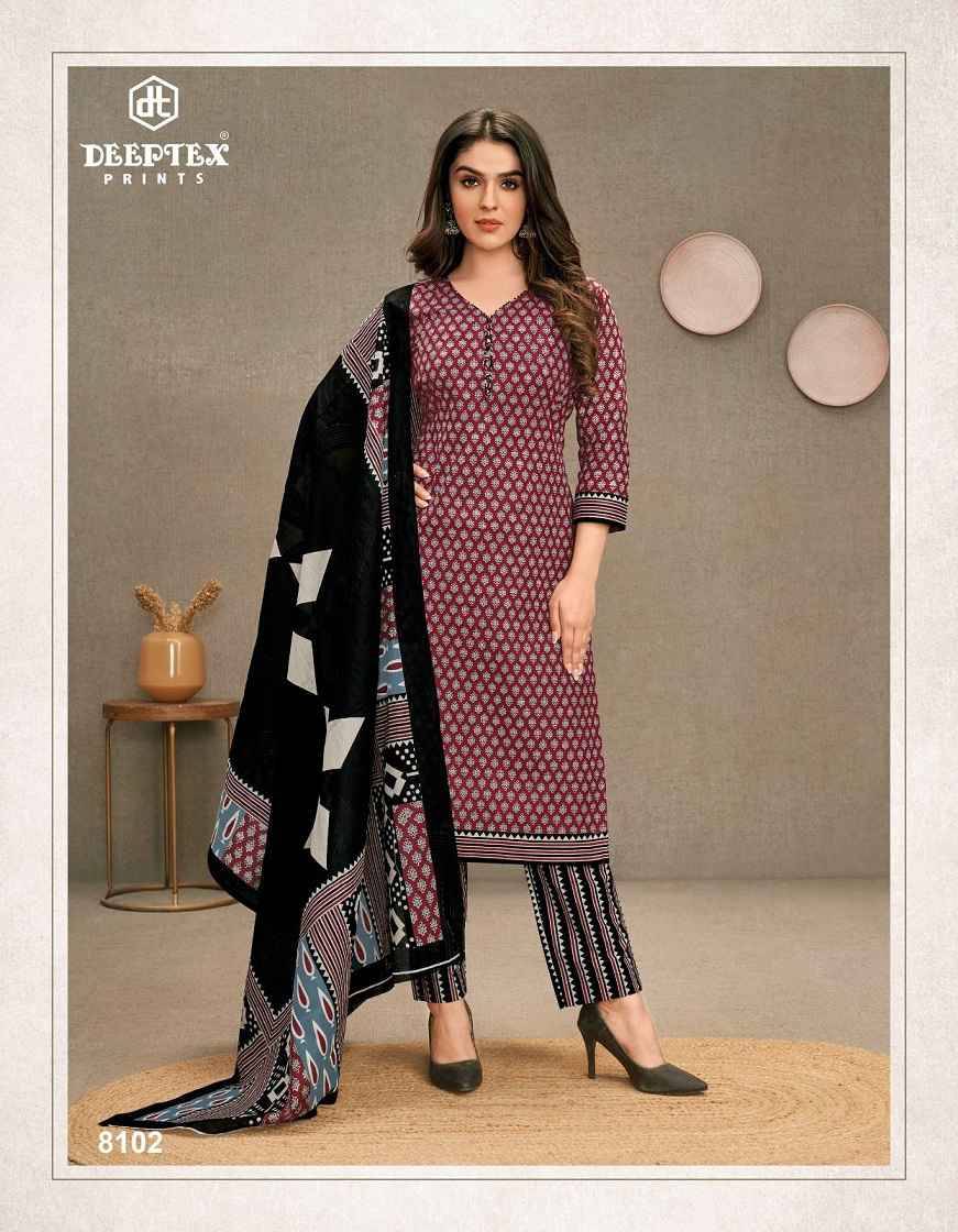 Miss India Vol-81 By Deeptex Prints 8101 To 8126 Series Beautiful Stylish Suits Fancy Colorful Casual Wear & Ethnic Wear & Ready To Wear Pure Cotton Printed Dresses At Wholesale Price