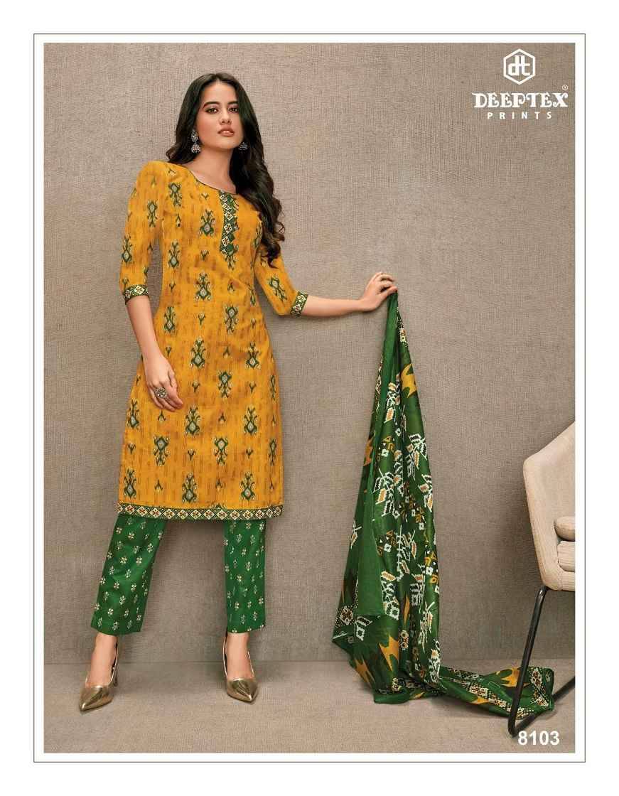 Miss India Vol-81 By Deeptex Prints 8101 To 8126 Series Beautiful Stylish Suits Fancy Colorful Casual Wear & Ethnic Wear & Ready To Wear Pure Cotton Printed Dresses At Wholesale Price