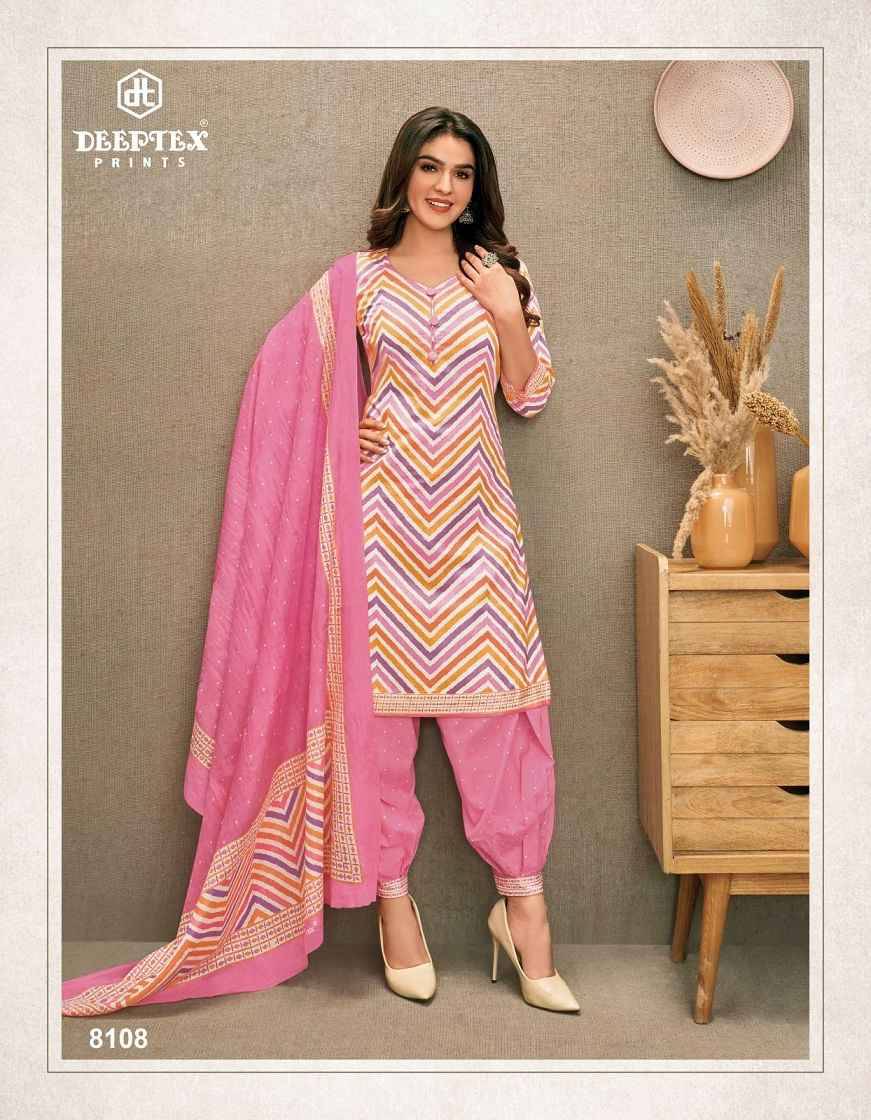Miss India Vol-81 By Deeptex Prints 8101 To 8126 Series Beautiful Stylish Suits Fancy Colorful Casual Wear & Ethnic Wear & Ready To Wear Pure Cotton Printed Dresses At Wholesale Price