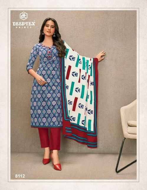 Miss India Vol-81 By Deeptex Prints 8101 To 8126 Series Beautiful Stylish Suits Fancy Colorful Casual Wear & Ethnic Wear & Ready To Wear Pure Cotton Printed Dresses At Wholesale Price