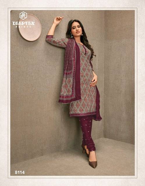 Miss India Vol-81 By Deeptex Prints 8101 To 8126 Series Beautiful Stylish Suits Fancy Colorful Casual Wear & Ethnic Wear & Ready To Wear Pure Cotton Printed Dresses At Wholesale Price