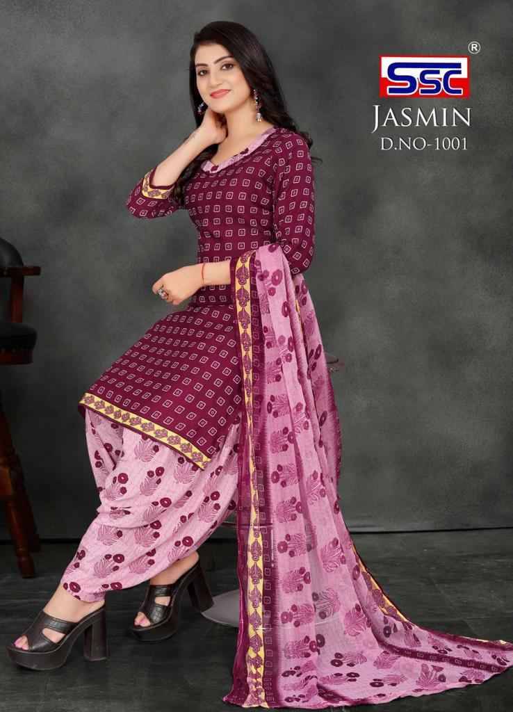 Jasmin Vol-33 By Shree Shanti Creation 1001 To 1012 Series Beautiful Stylish Suits Fancy Colorful Casual Wear & Ethnic Wear & Ready To Wear American Crepe Printed Dresses At Wholesale Price