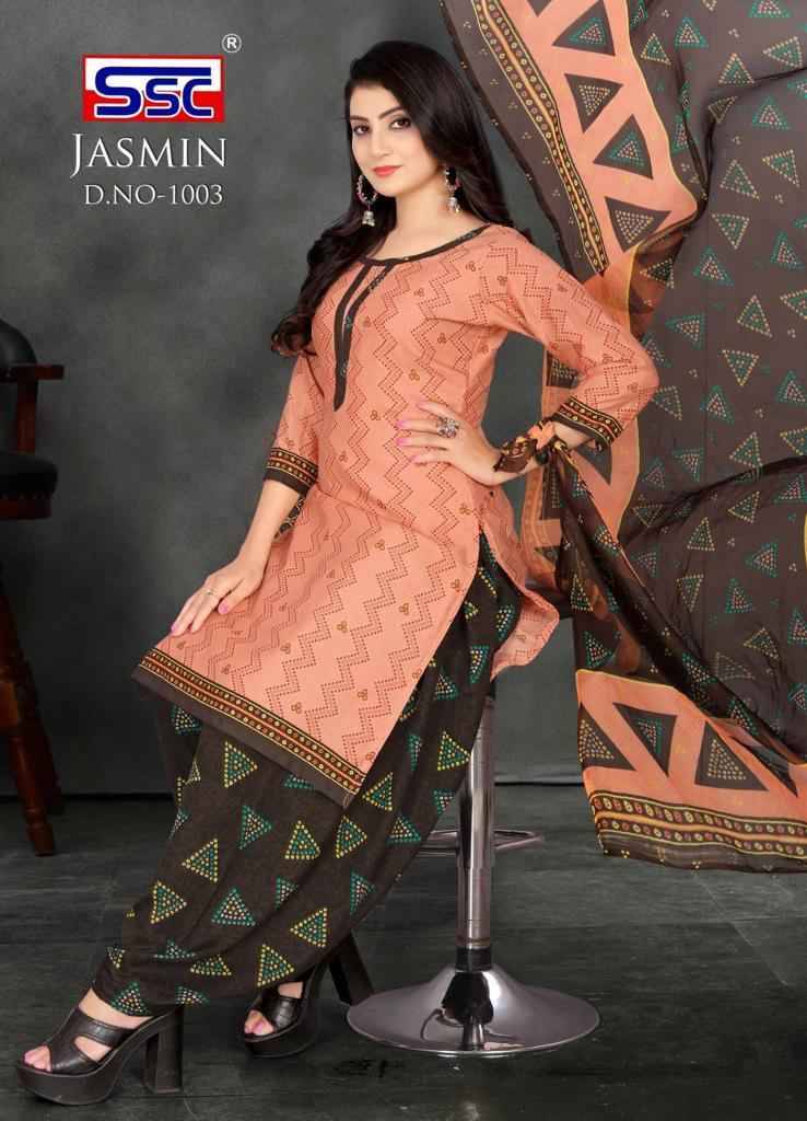 Jasmin Vol-33 By Shree Shanti Creation 1001 To 1012 Series Beautiful Stylish Suits Fancy Colorful Casual Wear & Ethnic Wear & Ready To Wear American Crepe Printed Dresses At Wholesale Price