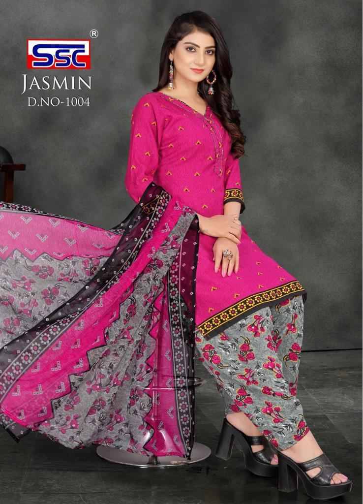Jasmin Vol-33 By Shree Shanti Creation 1001 To 1012 Series Beautiful Stylish Suits Fancy Colorful Casual Wear & Ethnic Wear & Ready To Wear American Crepe Printed Dresses At Wholesale Price