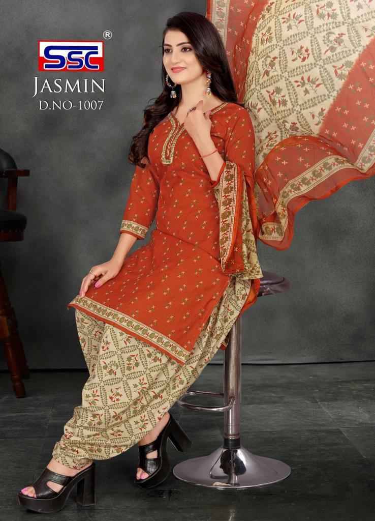 Jasmin Vol-33 By Shree Shanti Creation 1001 To 1012 Series Beautiful Stylish Suits Fancy Colorful Casual Wear & Ethnic Wear & Ready To Wear American Crepe Printed Dresses At Wholesale Price