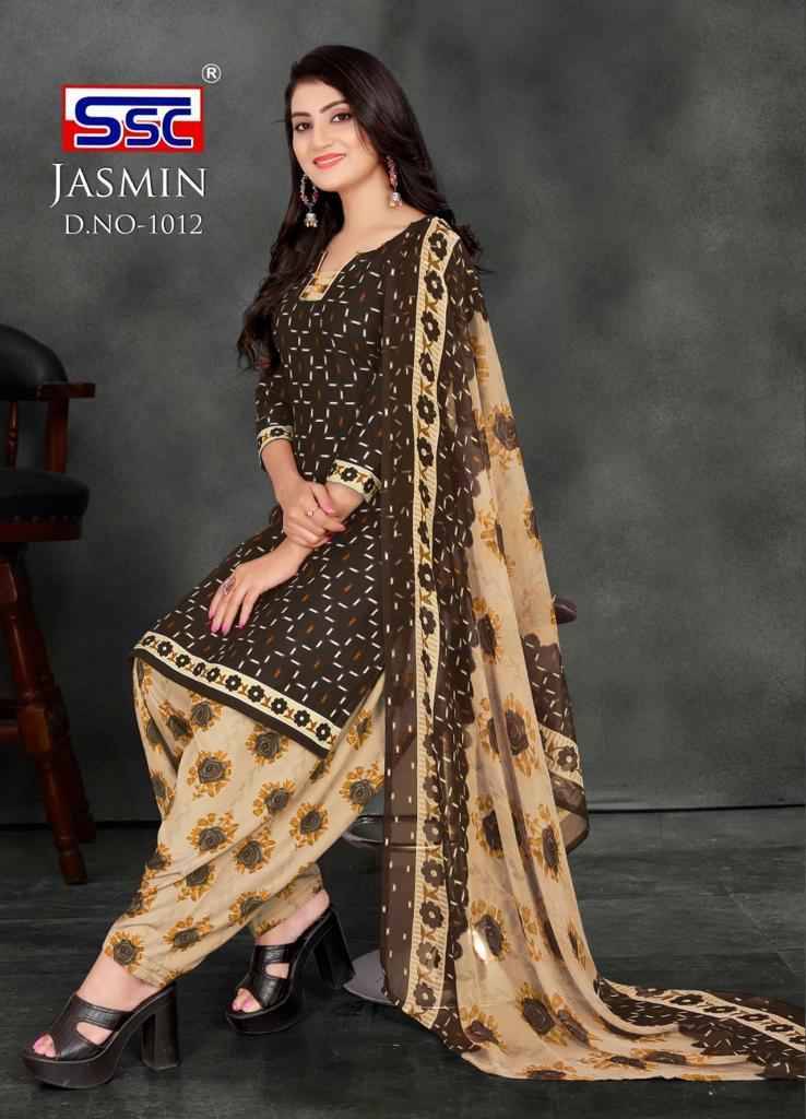 Jasmin Vol-33 By Shree Shanti Creation 1001 To 1012 Series Beautiful Stylish Suits Fancy Colorful Casual Wear & Ethnic Wear & Ready To Wear American Crepe Printed Dresses At Wholesale Price