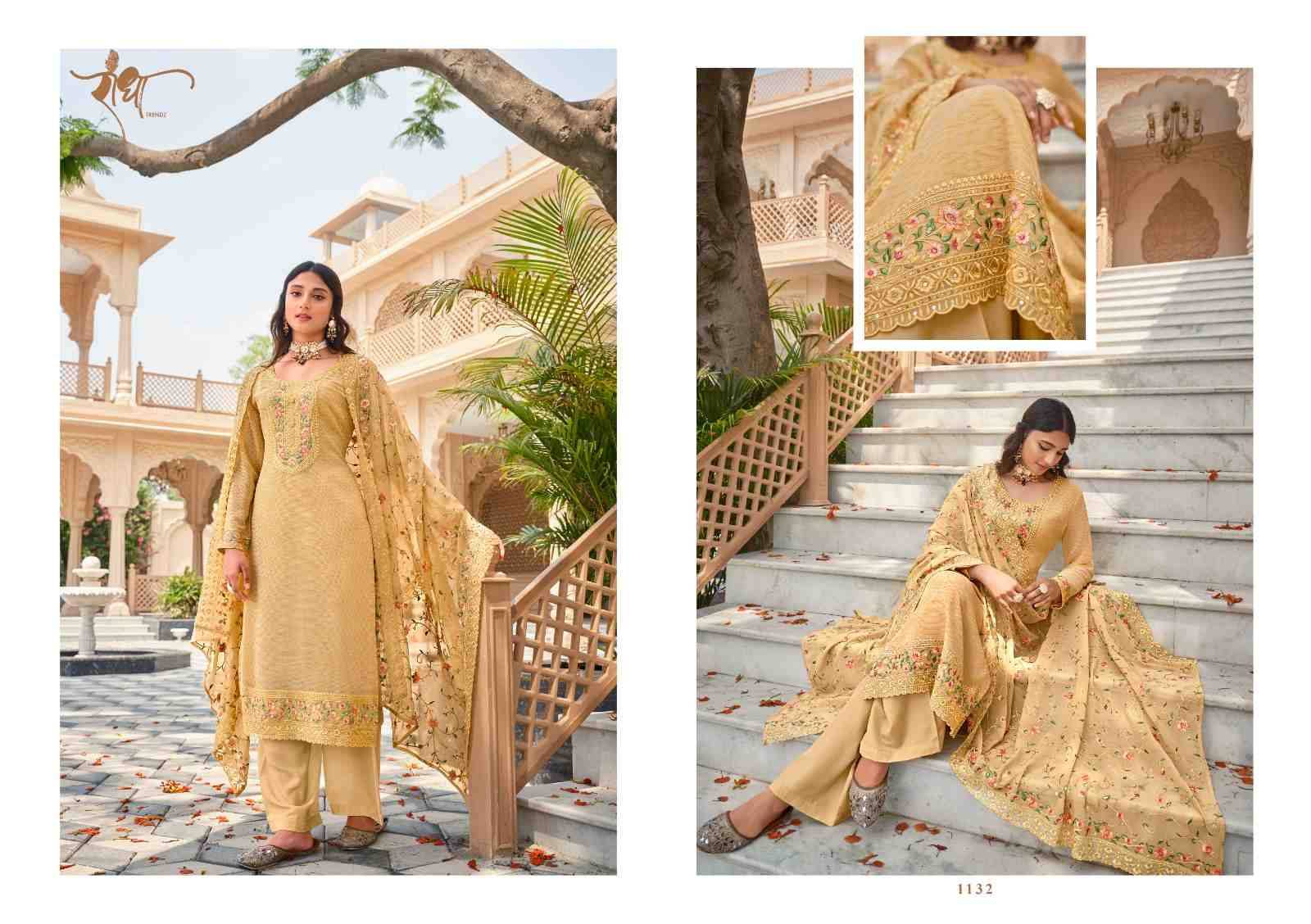 Mehreen By Radha Trendz 1131 To 1134 Series Beautiful Stylish Festive Suits Fancy Colorful Casual Wear & Ethnic Wear & Ready To Wear Georgette Dresses At Wholesale Price