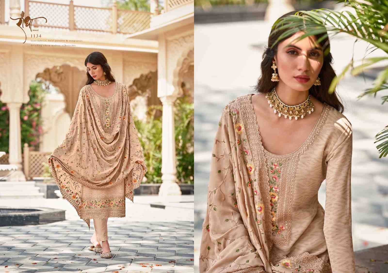 Mehreen By Radha Trendz 1131 To 1134 Series Beautiful Stylish Festive Suits Fancy Colorful Casual Wear & Ethnic Wear & Ready To Wear Georgette Dresses At Wholesale Price