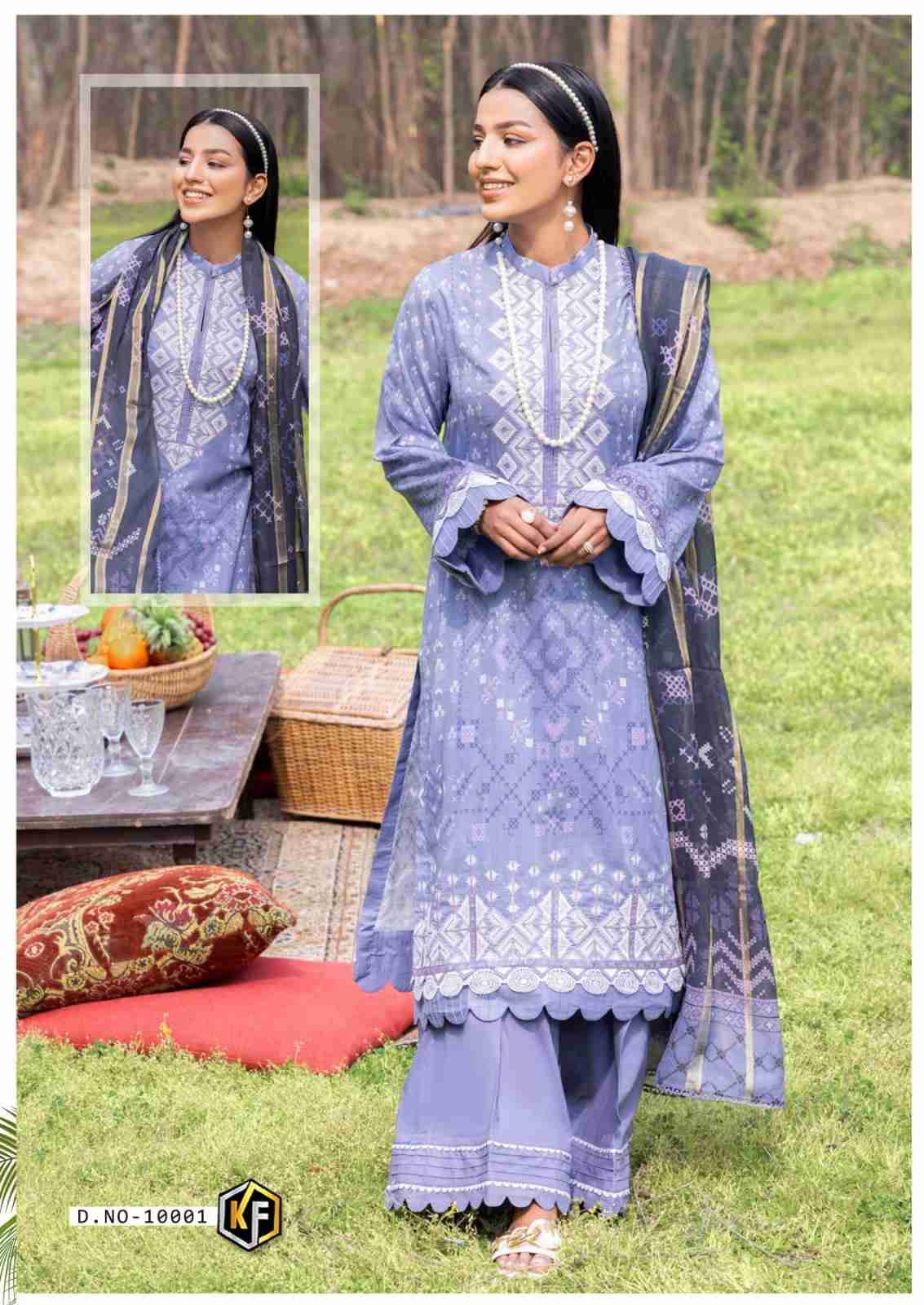 Sobia Nazir Vol-10 By Keval Fab 10001 To 10006 Series Beautiful Pakistani Suits Stylish Fancy Colorful Casual Wear & Ethnic Wear Heavy Cotton Print Dresses At Wholesale Price