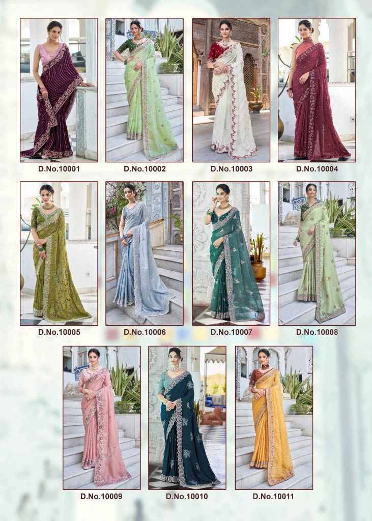 Anbarashi By Pal Fashion 10001 To 10011 Series Indian Traditional Wear Collection Beautiful Stylish Fancy Colorful Party Wear & Occasional Wear Silk Sarees At Wholesale Price