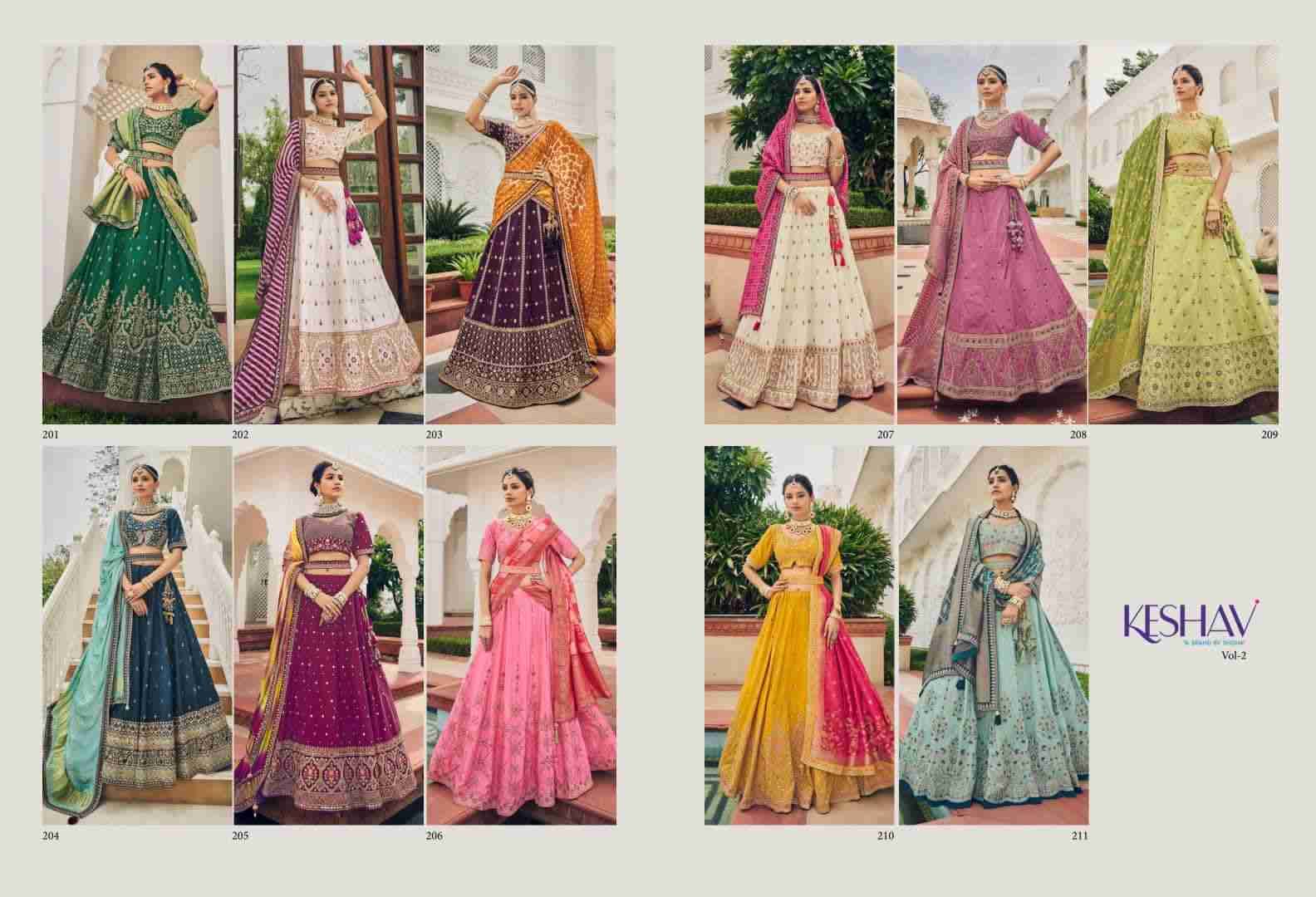 Keshav Vol-2 By Fashid Wholesale 201 To 211 Series Indian Traditional Wear Collection Beautiful Stylish Fancy Colorful Party Wear & Occasional Wear Viscose Sarees At Wholesale Price